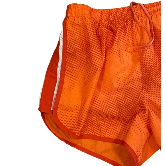 Nike Dri-FIT Brief Lined Orange Running Athletic Cross Fit Fitness Shorts Size S - Picture 3 of 7